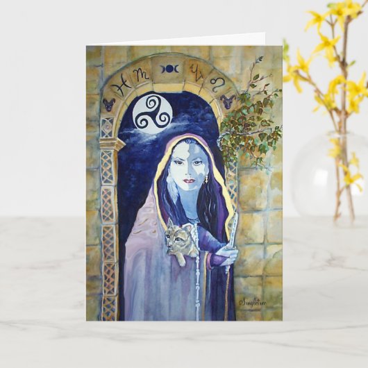 準備 カード (黄色い花)