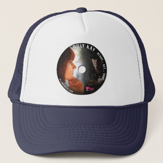 準備…セット...行った！ミュージックビデオトラックの帽子 キャップ (正面)