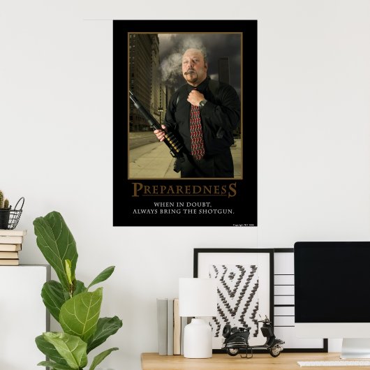 準備 ポスター (ホームオフィス)