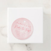 準備！ポップ・アートのベイビーシャワー招待状感謝していユー フェイバータグ (インサイチュ)