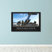 準備：感動的引用文 キャンバスプリント (インサイチュ (ウッドフロア))