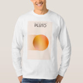 準惑星の冥王星 Tシャツ (正面)