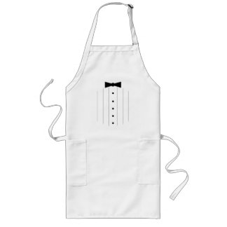 準正装のタキシード ロングエプロン