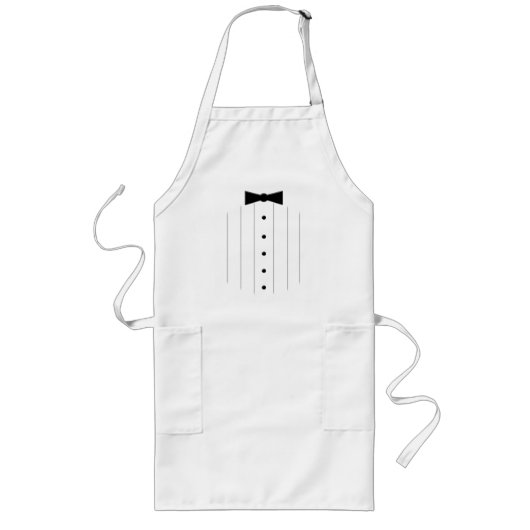 準正装のタキシード ロングエプロン (正面)