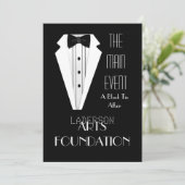 準正装のフォーマルなイベント 招待状 (スタンド正面)