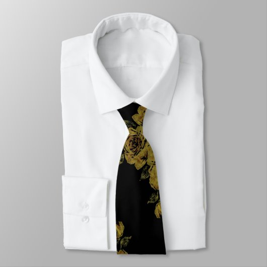 準正装のレモン花 ネクタイ (タイ)