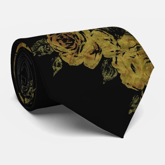 準正装のレモン花 ネクタイ (ロール)