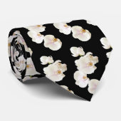 準正装の蘭の花 ネクタイ (ロール)