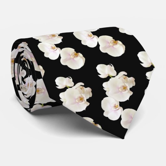 準正装の蘭の花 ネクタイ (ロール)