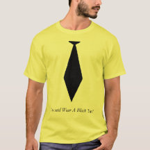 準正装のTシャツ