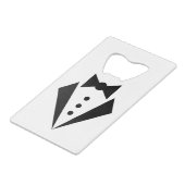 準正装-タキシードのBacherlorのパーティー クレジットカード栓抜き (裏面アングル)