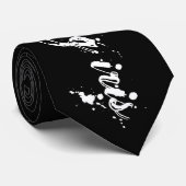 準正装、白いうそ ネクタイ (ロール)