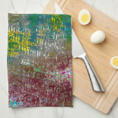 溝で着色され、皮膚が汚れてい絵を描る キッチンタオル (四つ折り)