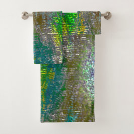 溝で着色され、皮膚が汚れてい絵を描る バスタオルセット