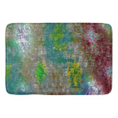 溝で着色され、皮膚が汚れてい絵を描る バスマット (正面)