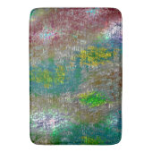 溝で着色され、皮膚が汚れてい絵を描る バスマット (正面縦)