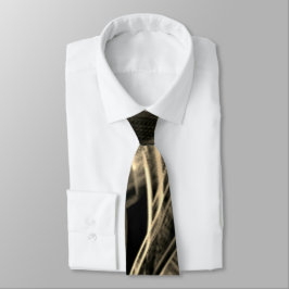 溝のある松の木のように曲がった曲がりが多い ネクタイ