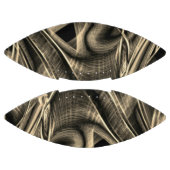 溝のある松の焦げのように非常にねじれている アメリカンフットボール (パネル)