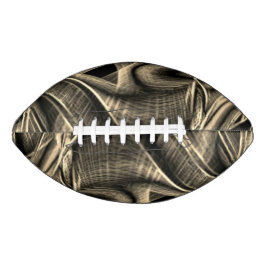 溝のある松の焦げのように非常にねじれている アメリカンフットボール