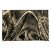 溝のある松の焦げのように非常にねじれている 枕カバー (正面右)