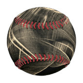 溝のある松の焦げのように非常にねじれている 野球ボール (正面)