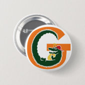 溝のわに生産ボタン 缶バッジ (正面&裏面)