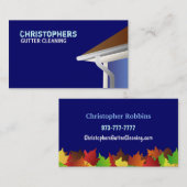 溝のクリーニングの名刺 名刺 (正面/裏面)