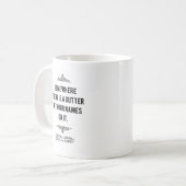 溝の引用文 コーヒーマグカップ (正面左)