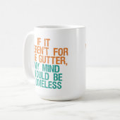 溝の心のマグ コーヒーマグカップ (正面左)