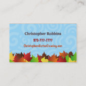 溝の洗剤の名刺 名刺 (裏面)