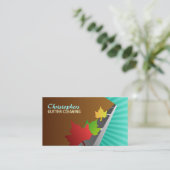 溝の洗剤の名刺 名刺 (スタンド正面)