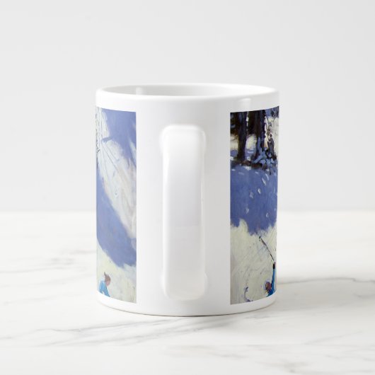 溝の美女Plagne 2004年 ジャンボコーヒーマグカップ (裏面)