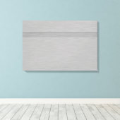 溝フェイク付きブラシ付きメタル キャンバスプリント (インサイチュ (ウッドフロア))