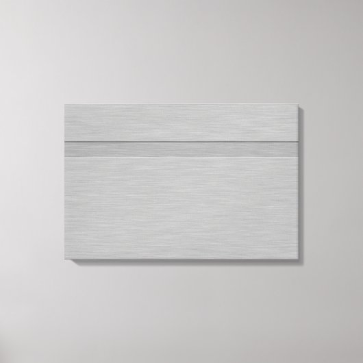 溝フェイク付きブラシ付きメタル キャンバスプリント (正面)