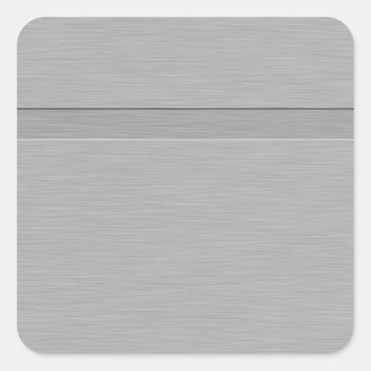 溝フェイク付きブラシ付きメタル スクエアシール (正面)