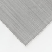 溝フェイク付きブラシ付きメタル フリースブランケット (角)