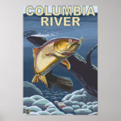 溝付きマス断面 ポスター (正面)