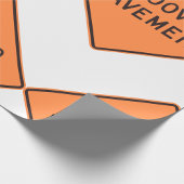 溝付き舗装道路標識ラッピング紙 ラッピングペーパー