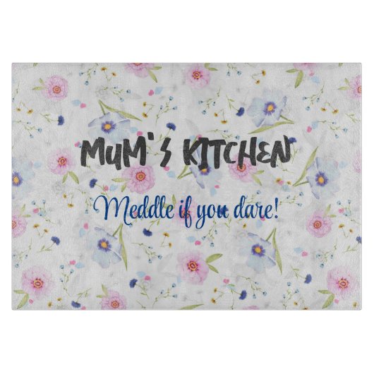 溝付パーソナライズされたき板 カッティングボード (正面)