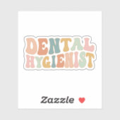 溝付歯科衛生士口腔衛生 シール (シート)