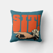 溝型ポインティング指座り枕 クッション (裏面)