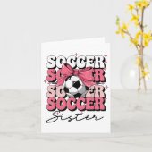 溝深いサッカーシスターコケットボウサッカー カード (黄色い花)