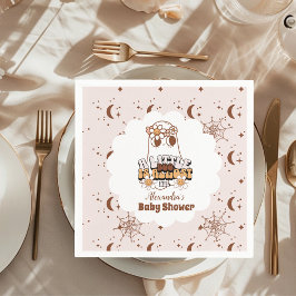 溝深いハロウィーンリトルブベビーシャワー スタンダードカクテルナプキン