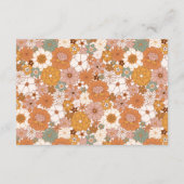 溝深い赤ちゃんシャワー子育てチップカード エンクロージャーカード (裏面)