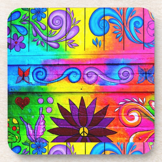 溝状のヒッピー・コースター コースター (正面)