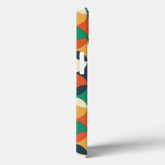 溝状カラフルレトロ Case-Mate iPhoneケース (裏面 / 右)