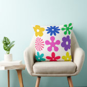 溝状レトロ花 クッション (椅子)