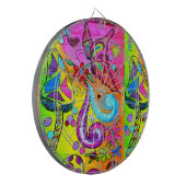 溝状魔法キノコ及びバタフライダーツボード ダーツボード (正面左)