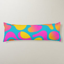 溝 – ファンキーポップ・アートのレトロ抽象芸術装飾用クッション ボディピロー