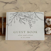 溢れる結婚花束 ゲストブック